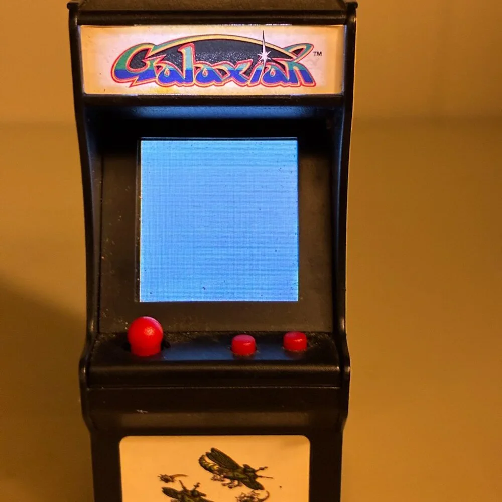 Galaxian Retro Arcade Mini Micro Player by Super Impulse Limited Keychain